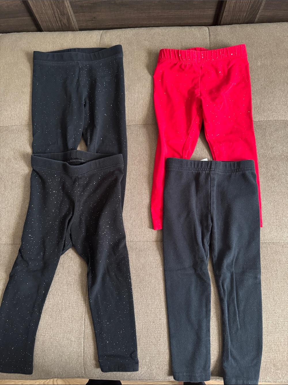4 Pairs - Toddler Girl Leggings